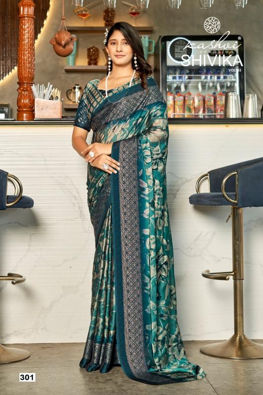 Kashvi shivika vol-3 fancy sarees wholesale  - wholesale export